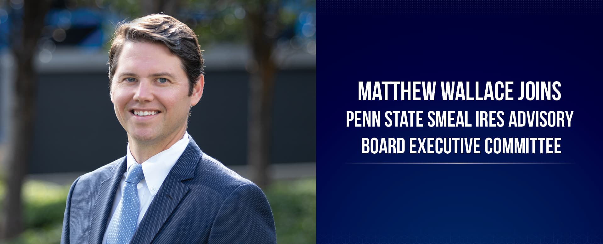 Wallace joins Penn State Smeal IRES Advisory Board Executive Committee featured image 