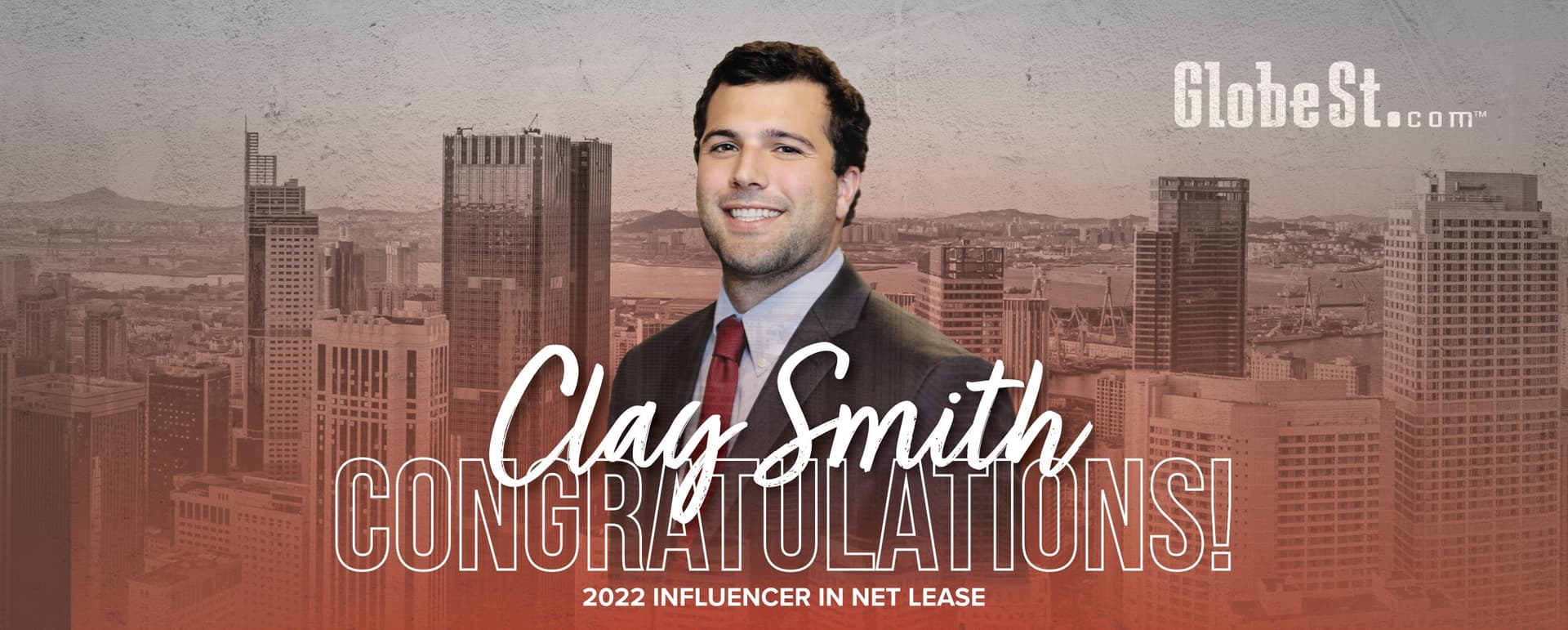 Associate VP Clay Smith Named GlobeSt. Net Lease Influencer featured image 