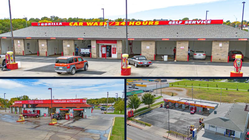 Image of Gorilla Car Wash Portfolio – 7 Properties Property