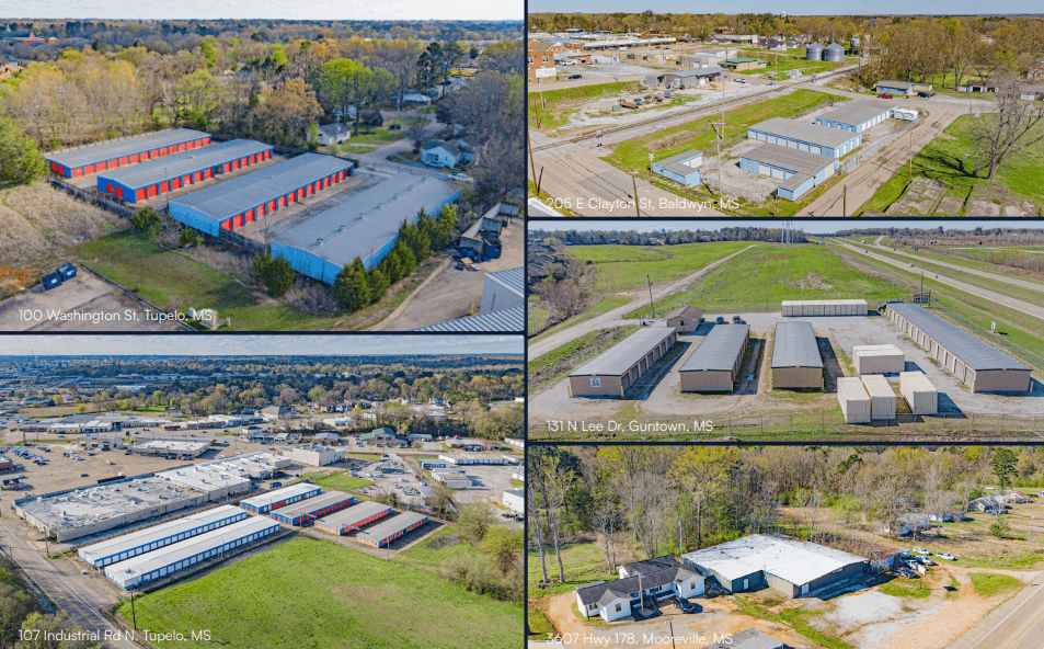 Image of Tupelo, Mississippi Storage Portfolio Property
