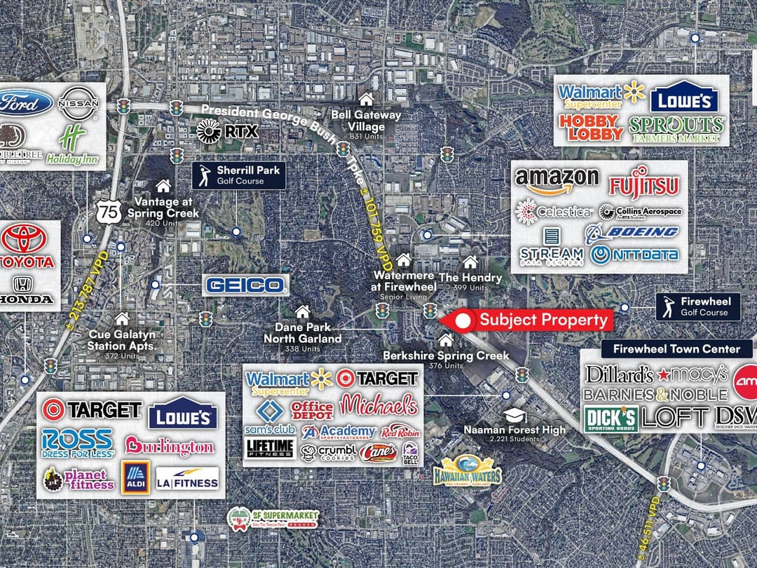 Image of SEC W Campbell Rd & PGBT Property