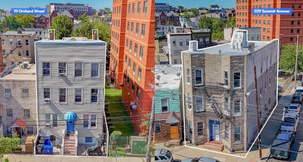 19 Orchard Street and 229 Summit Avenue multifamily properties in Jersey City NJ sold by Matthews