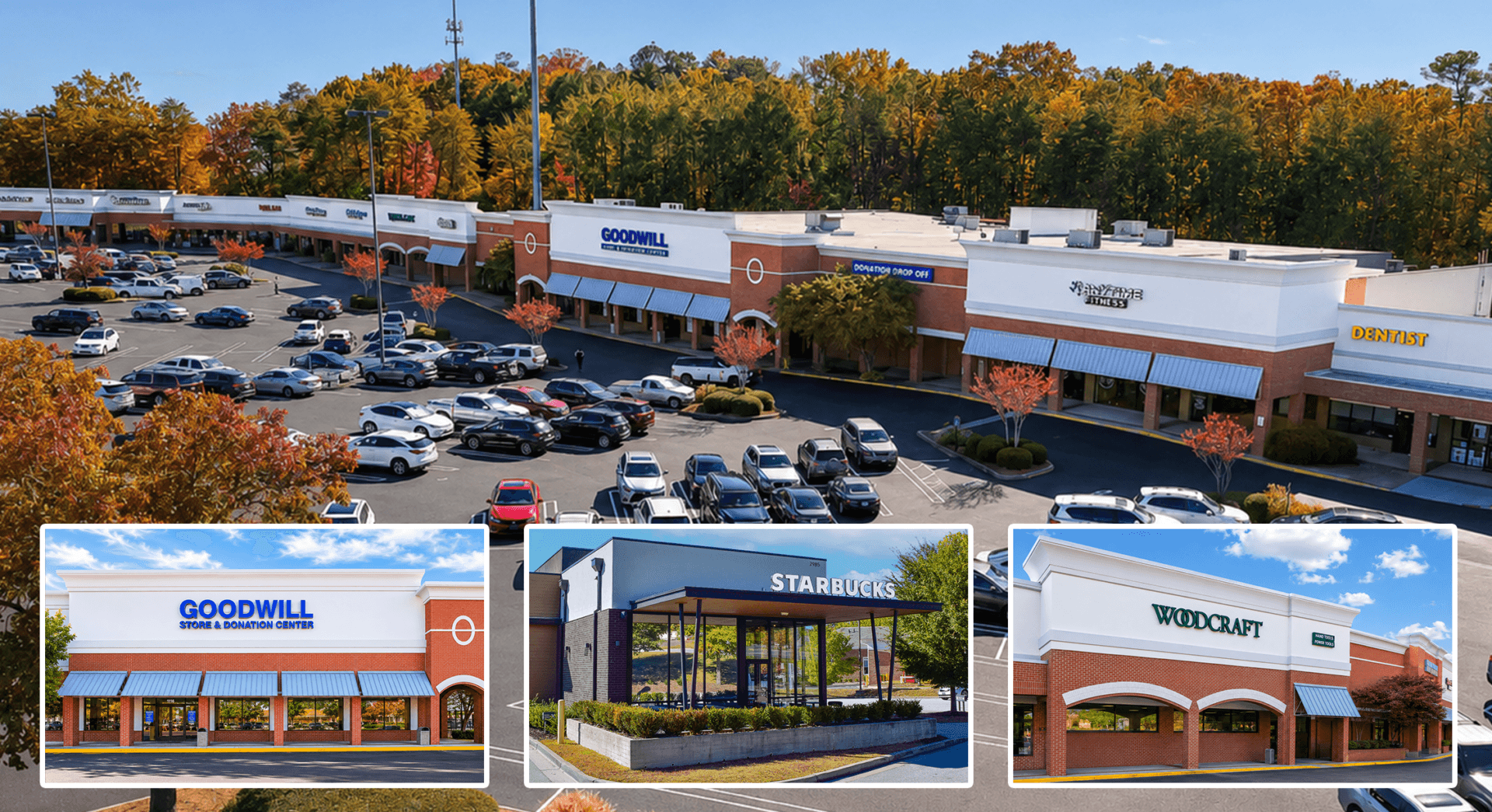 Rivermont Square Shopping Center Alpharetta Georgia retail sale