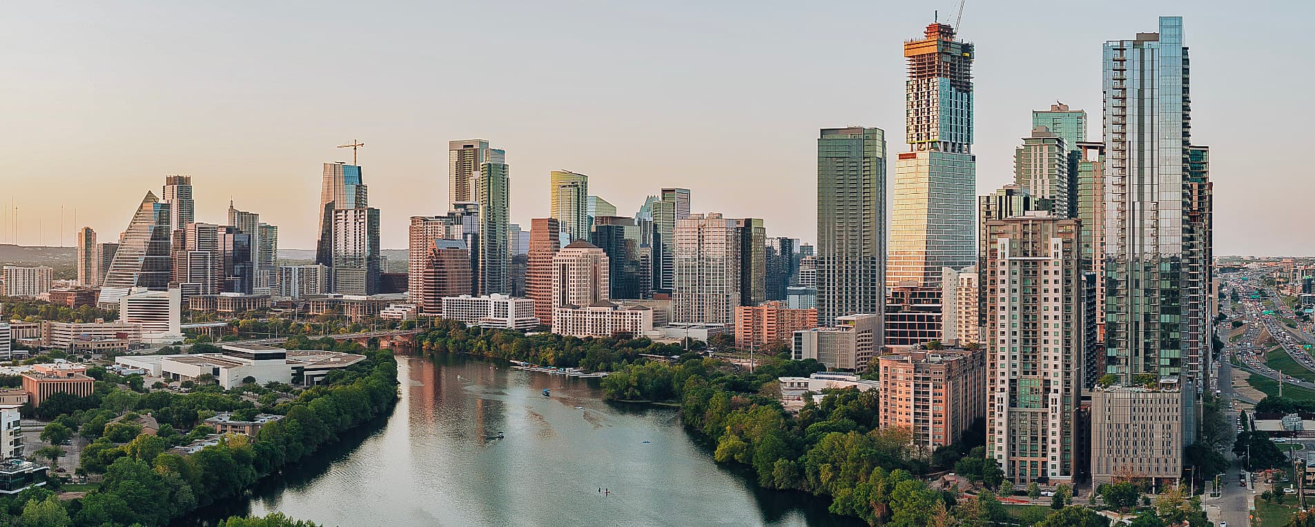 Blog Image of Austin Skyline for Austin medical office market report