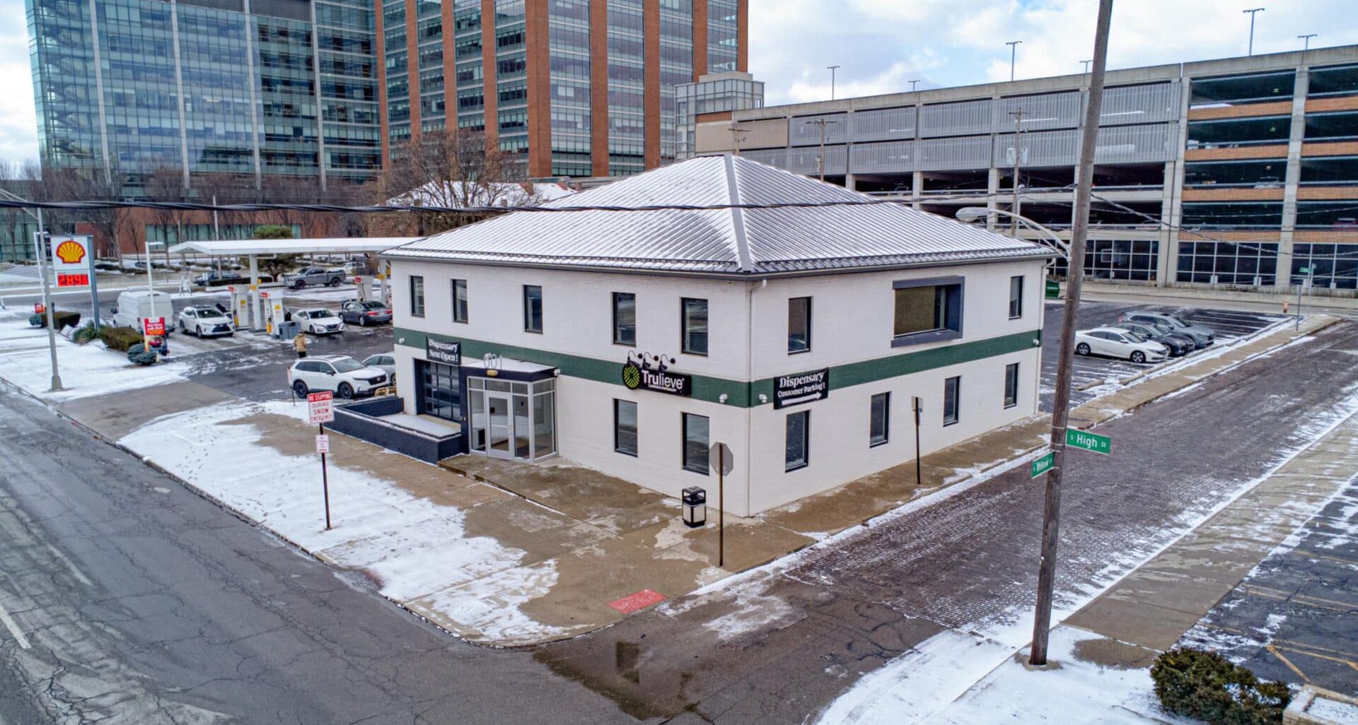 Trulieve cannabis dispensary at 601 South High Street in Columbus Ohio sold in cannabis dispensary sale
