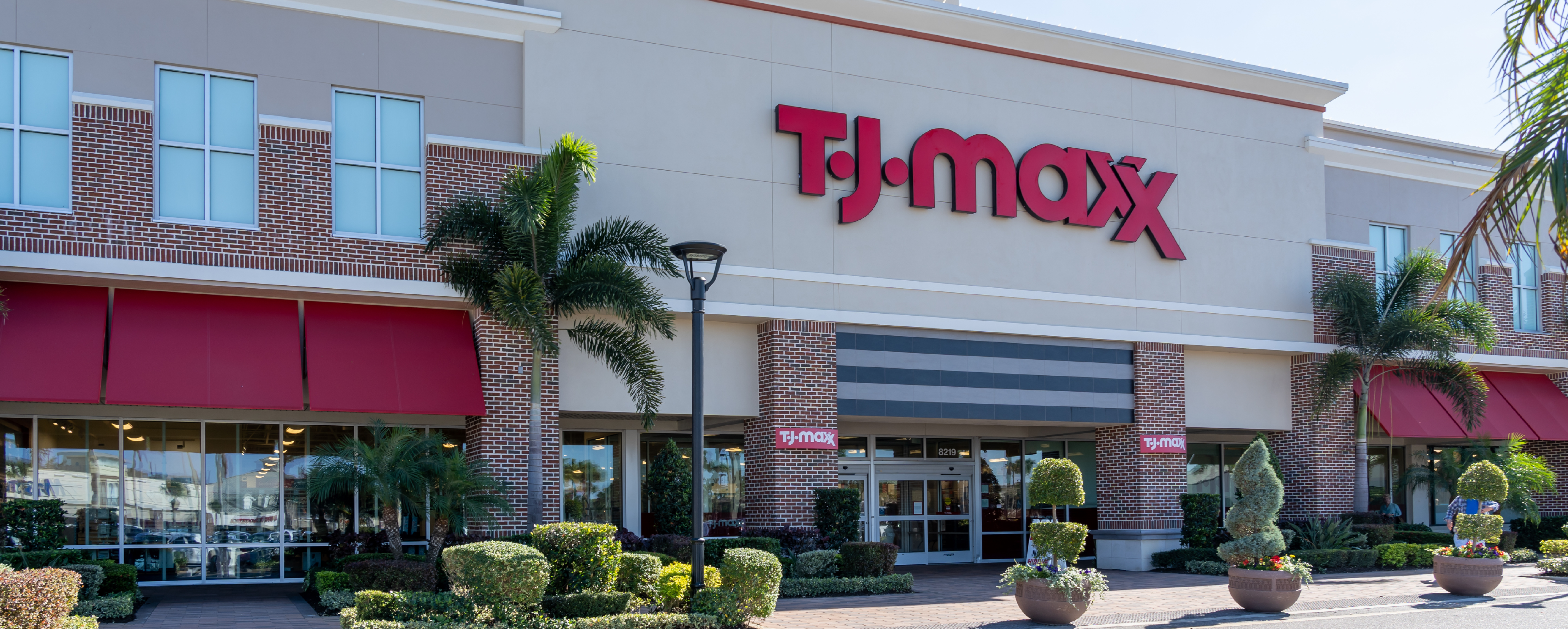 front of tj-max store